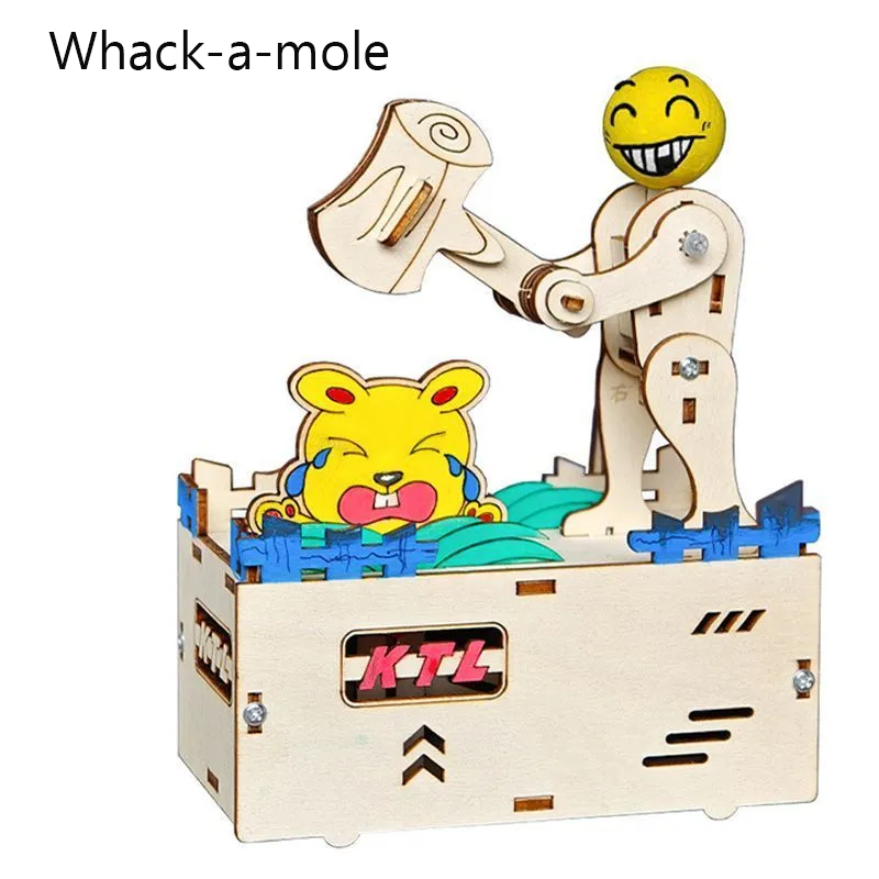 Science Project Kit - DIY Trap for Mice Wood Model