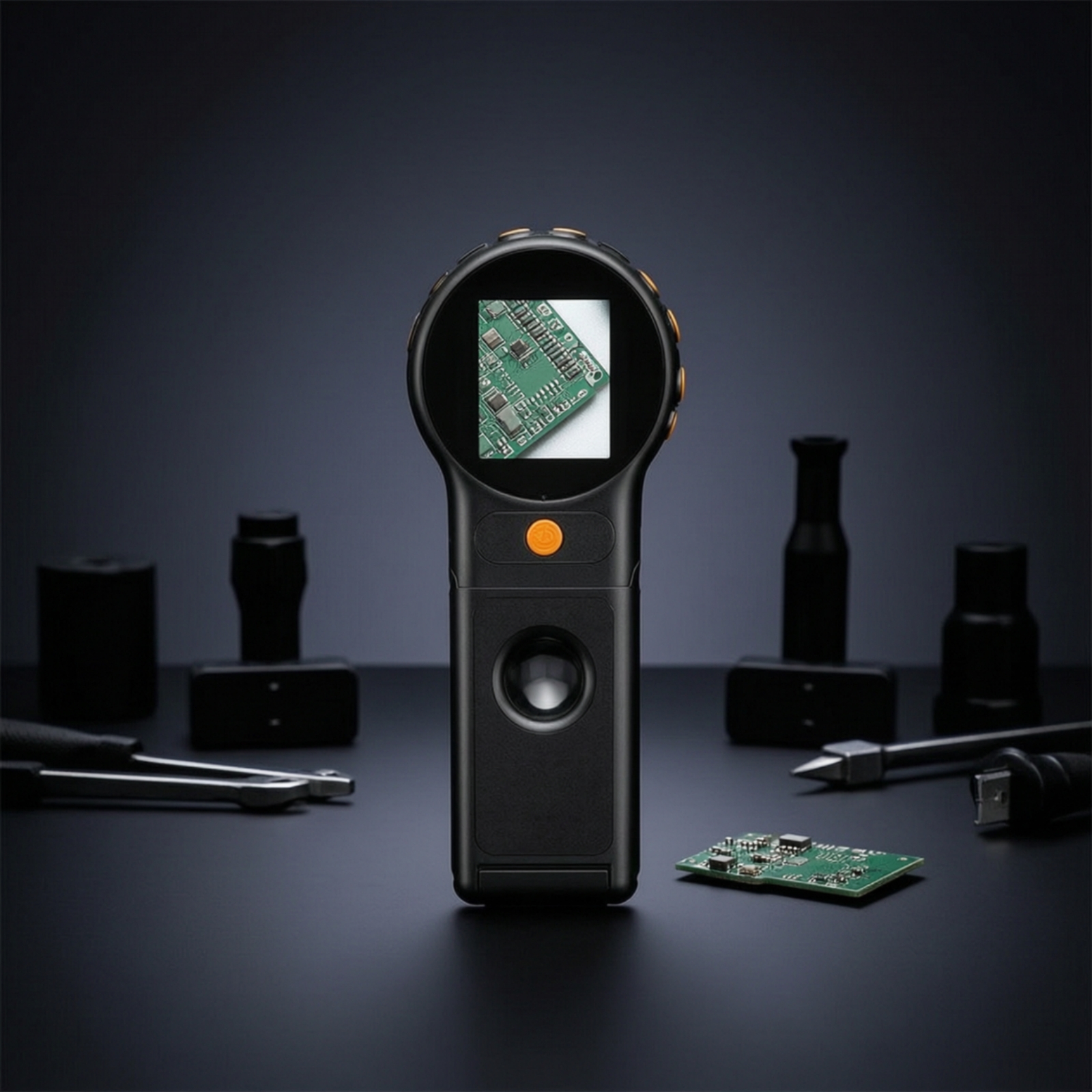 Science Hobbyist - Microscope with Screen Autofocus Folding Microscope