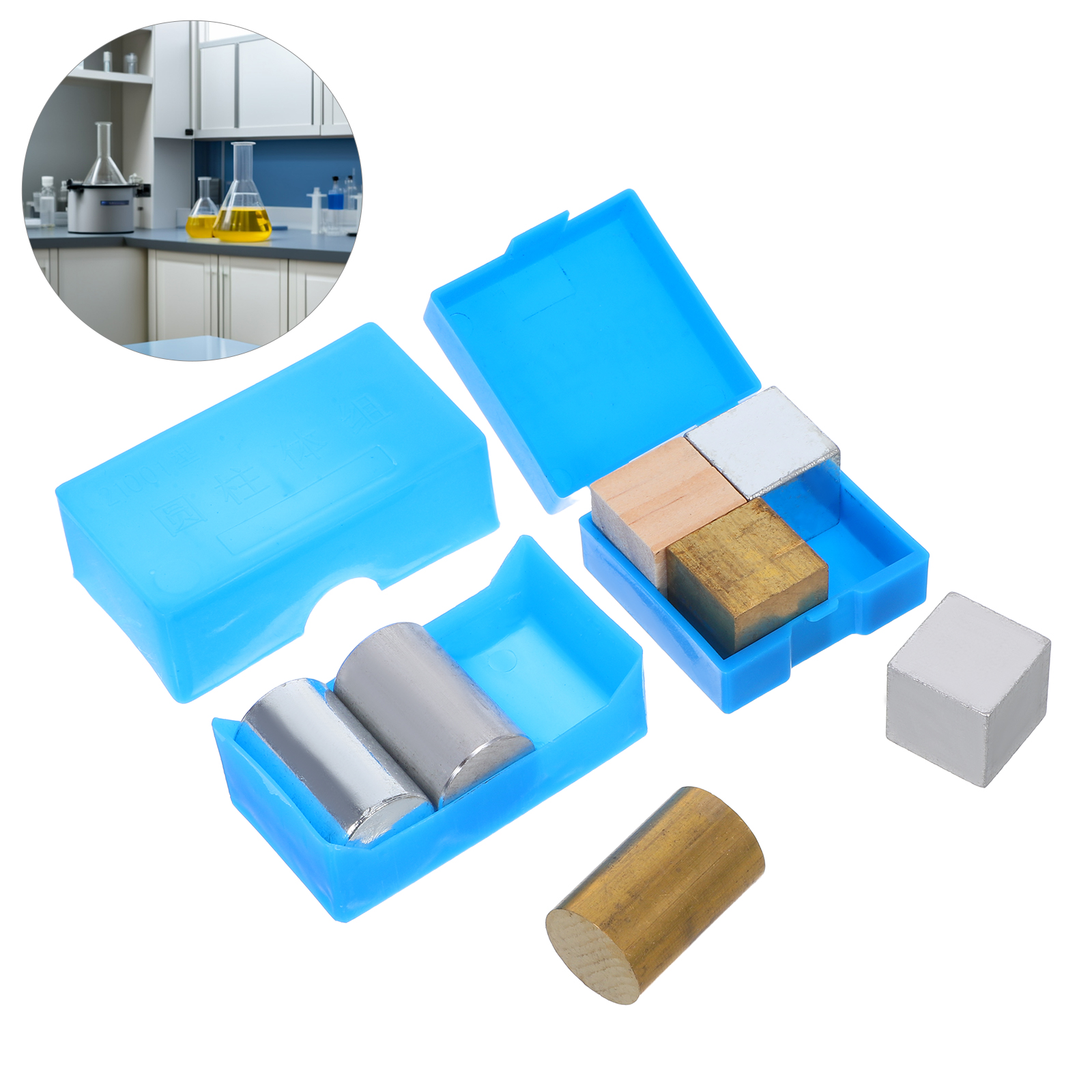 7pcs Precision Metal Density C - Science Project Physics 评论和价格