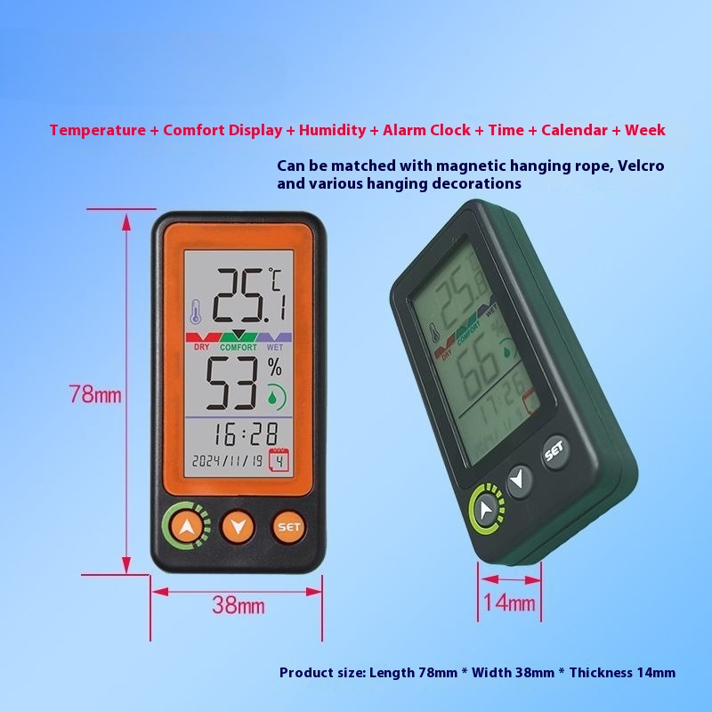 Outdoor Portable Digital Therm - Weather Station Indoor 评论和价格