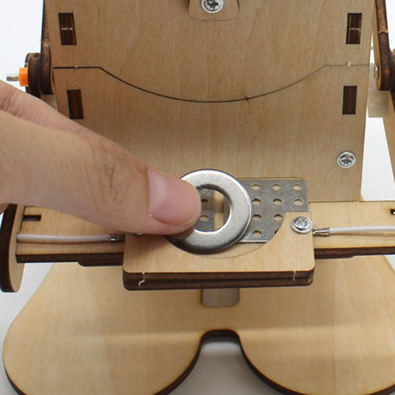 Wooden Assemble DIY Robot Eati - Science Project Kit 评论和价格