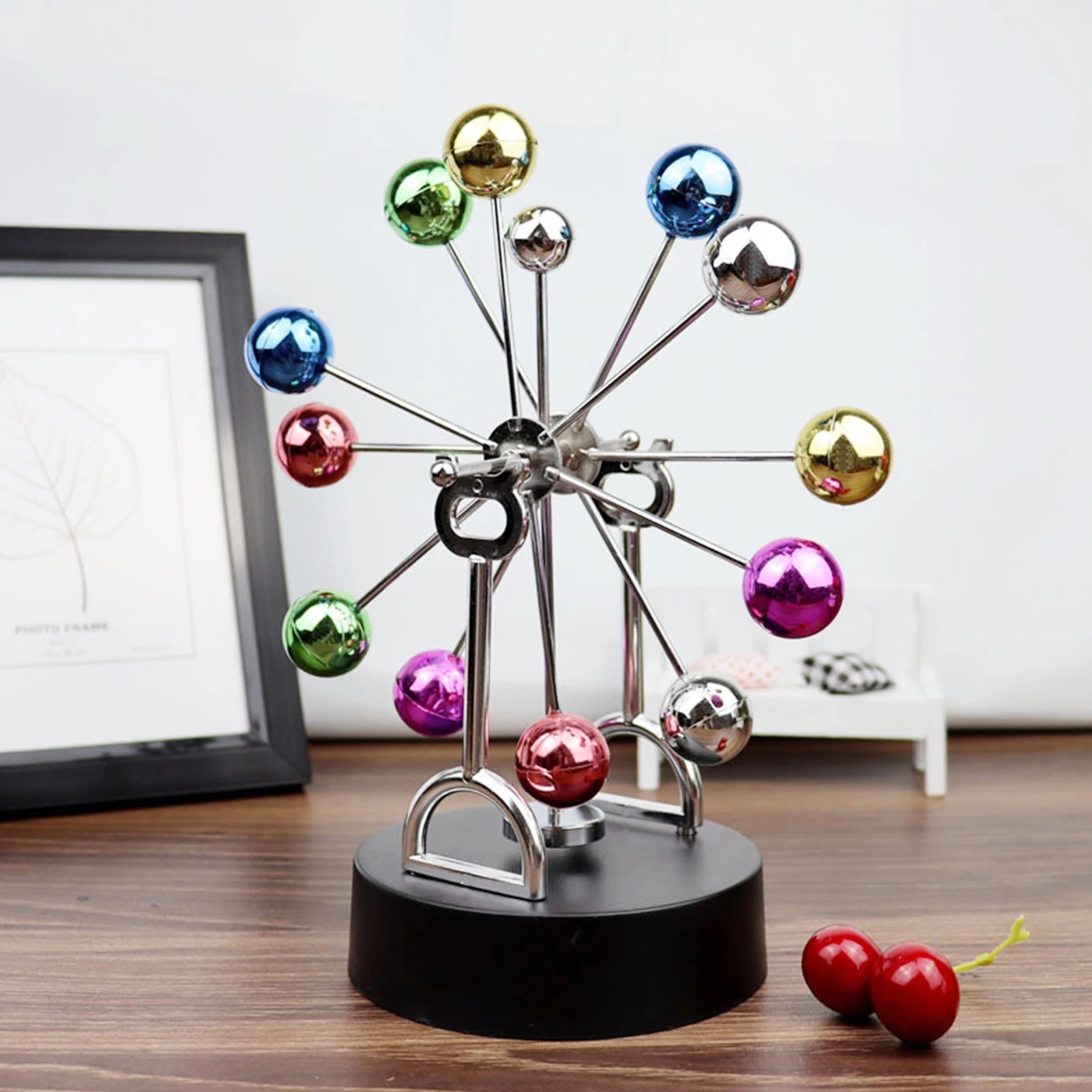 Creative Rotating Ferris Wheel - Newton Cradle Large 评论和价格