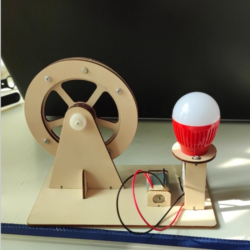 Mini DIY Hand Crank Generator  - Science Project Kit 评论和价格