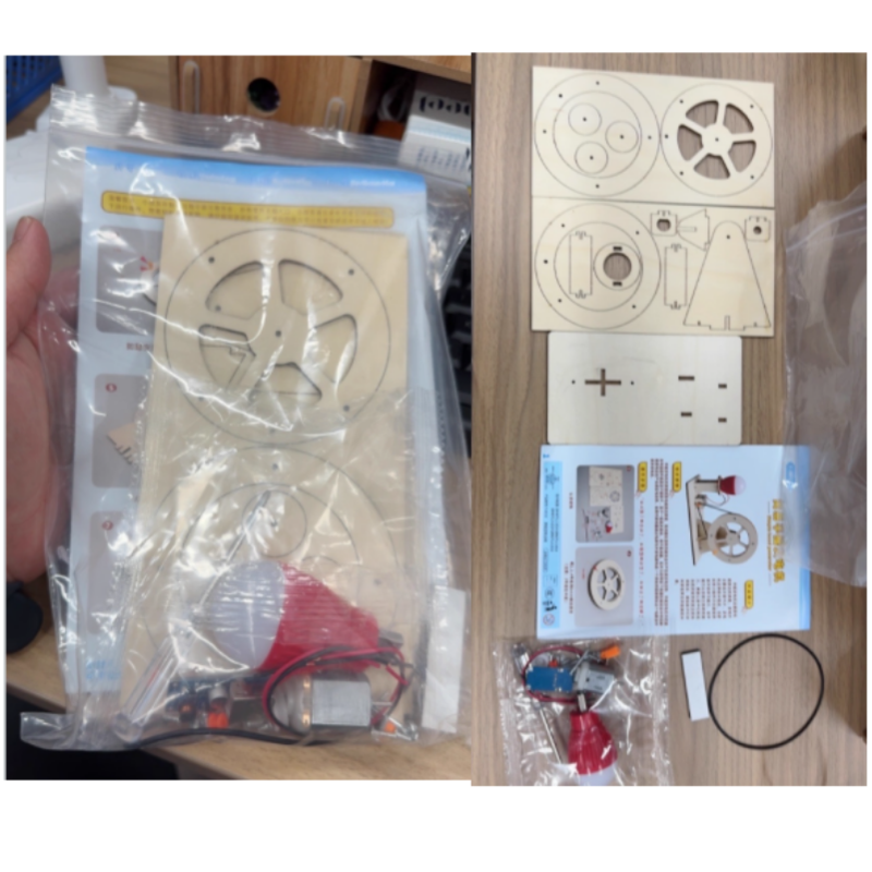 Mini DIY Hand Crank Generator  - Science Project Kit 评论和价格