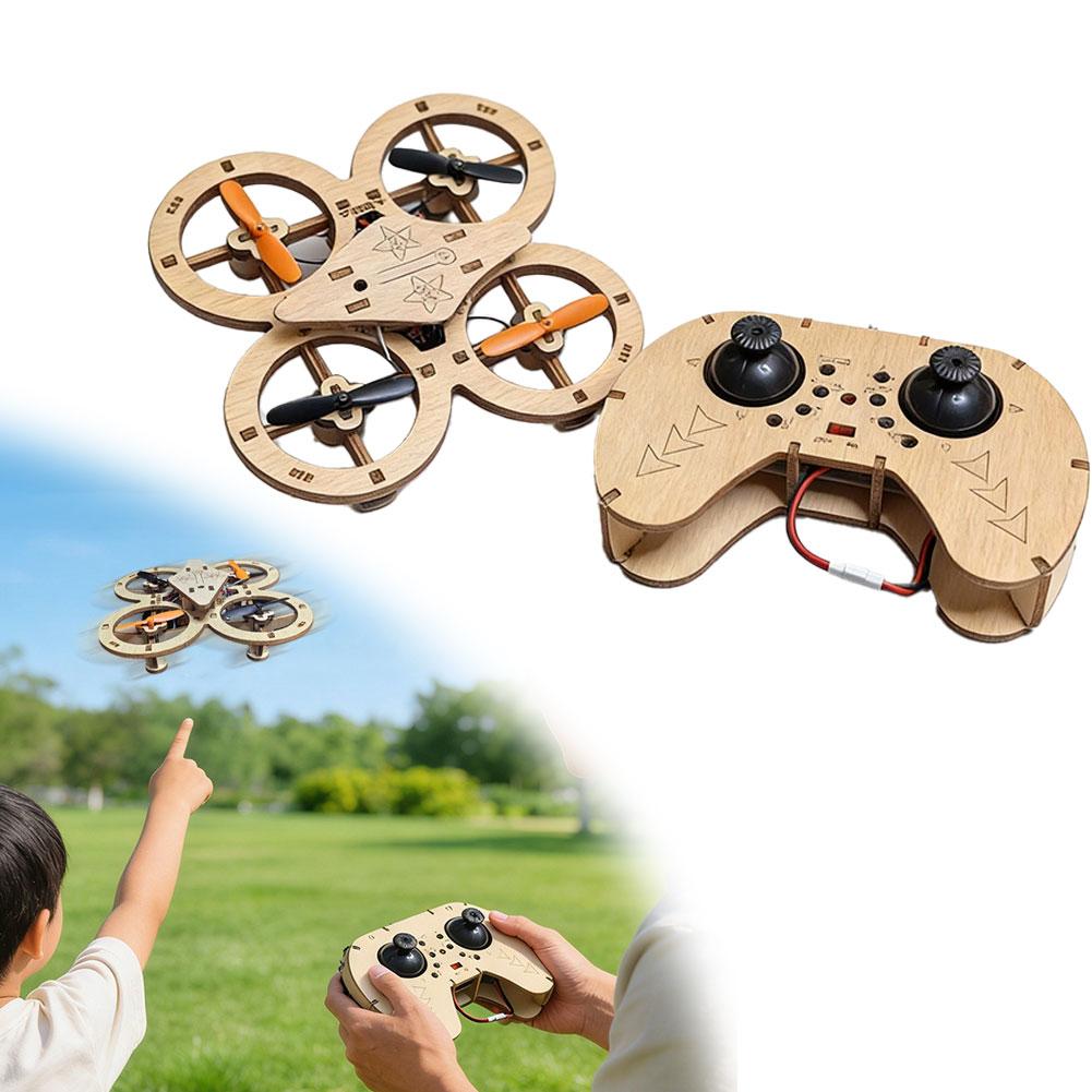 DIY Wooden RC Drone Quadcopter - Science Project Kit 评论和价格