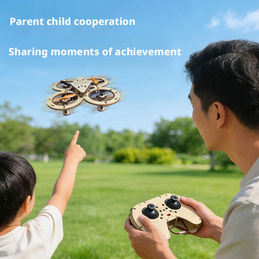 DIY Wooden RC Drone Quadcopter - Science Project Kit 评论和价格