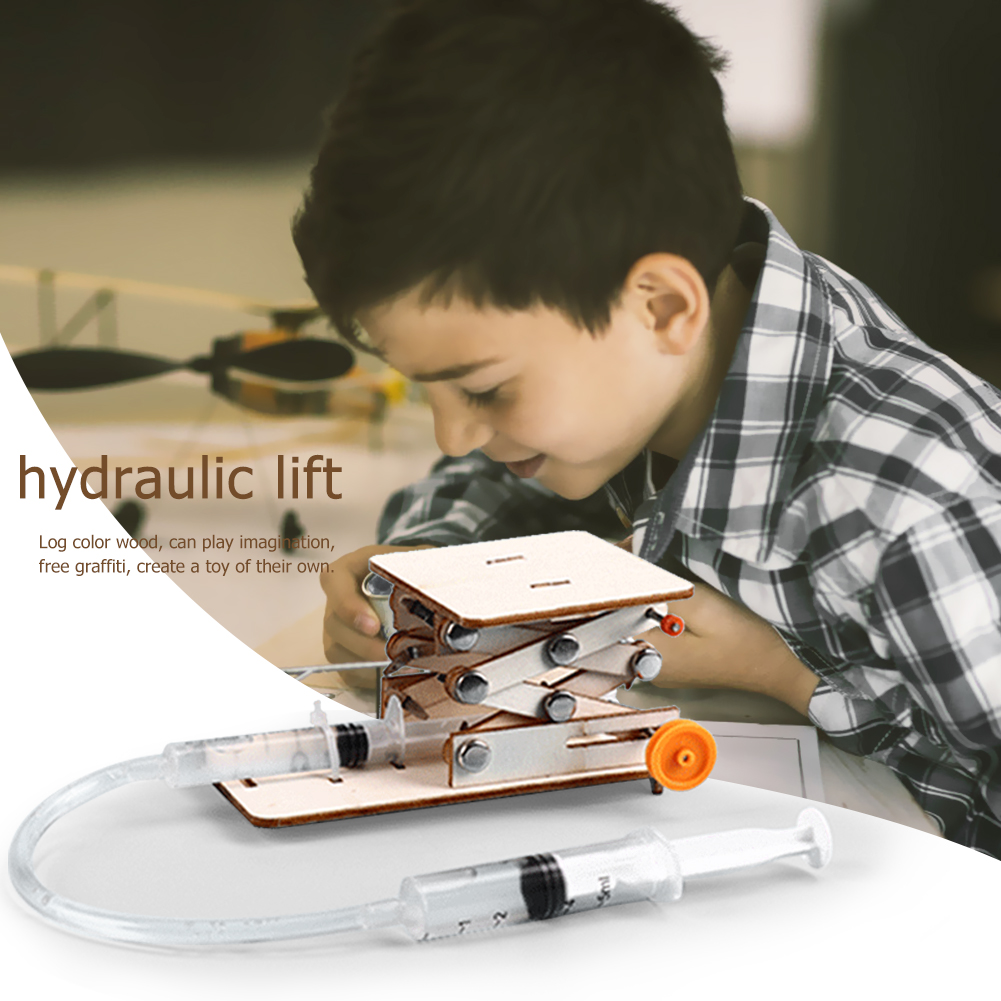 Creative Hydraulic Lift Table  - Science Project Physics 评论和价格