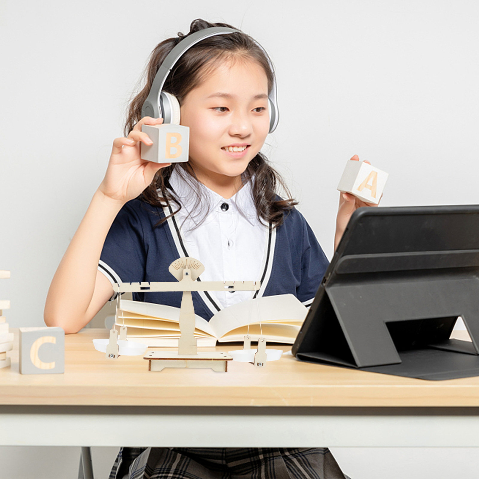 1Set Balance Scale Stem Educat - Science Project Physics 评论和价格
