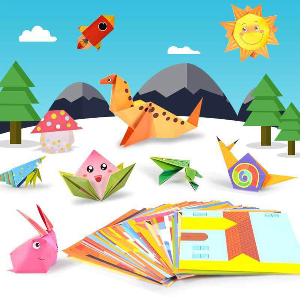 Origami Kit 30/108 Sheets Orig - Science Project Diy 评论和价格