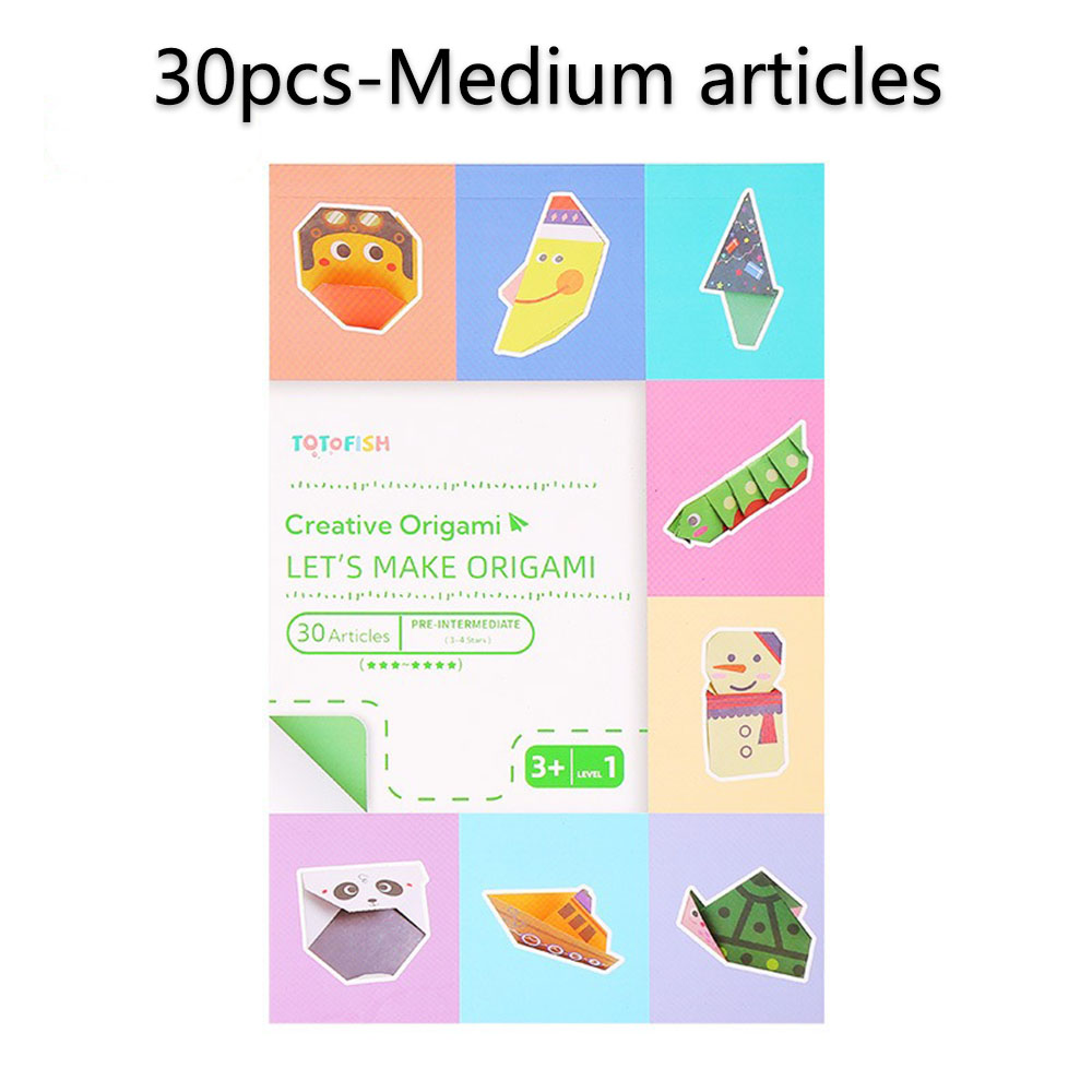 Origami Kit 30/108 Sheets Orig - Science Project Diy 评论和价格