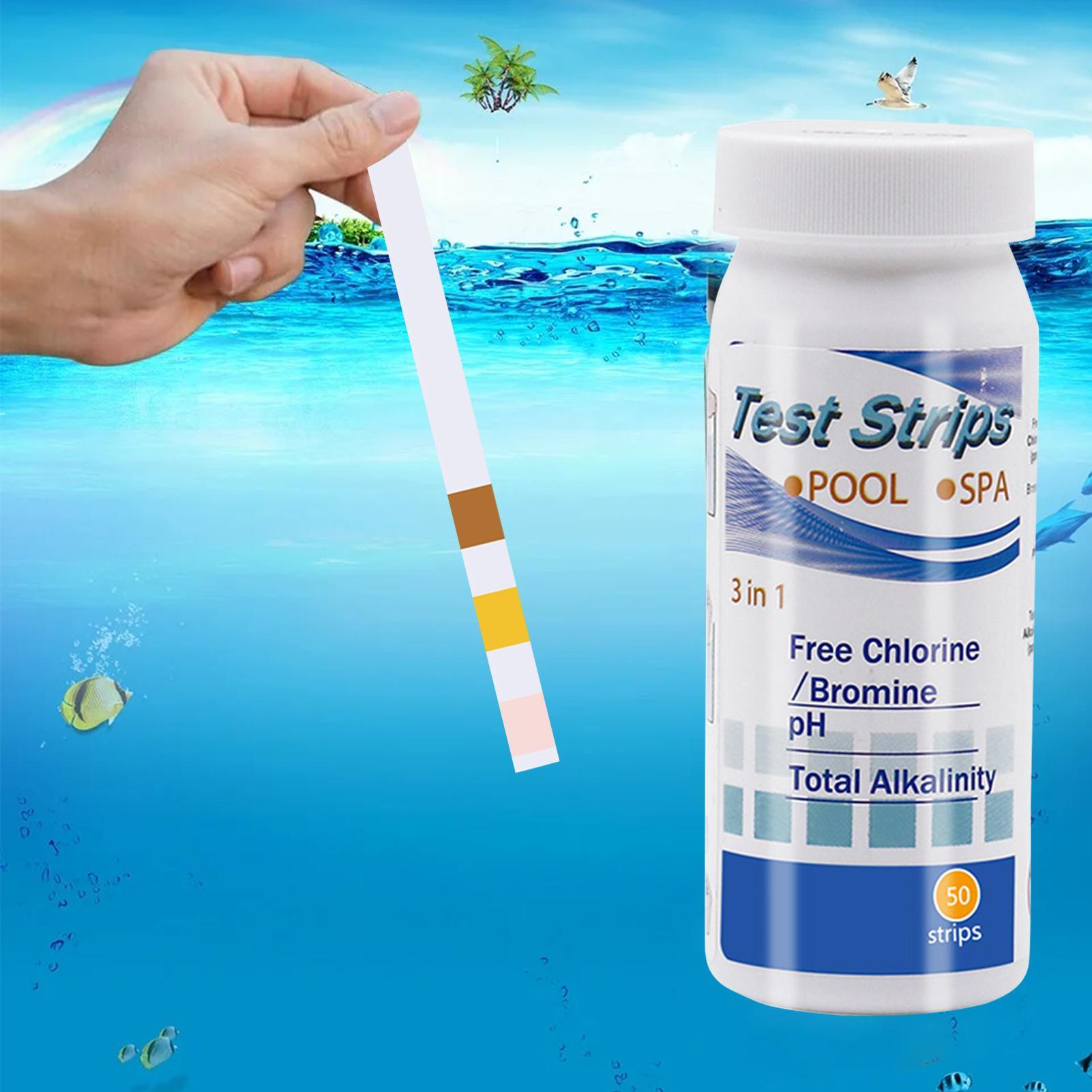 Chlorine PH Test Strips SPA Sw - Water Testing Kit 评论和价格