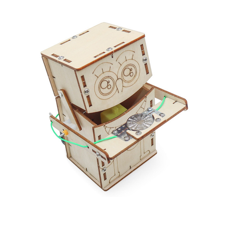 Wooden Electric Powered Eat Co - Science Robot 评论和价格