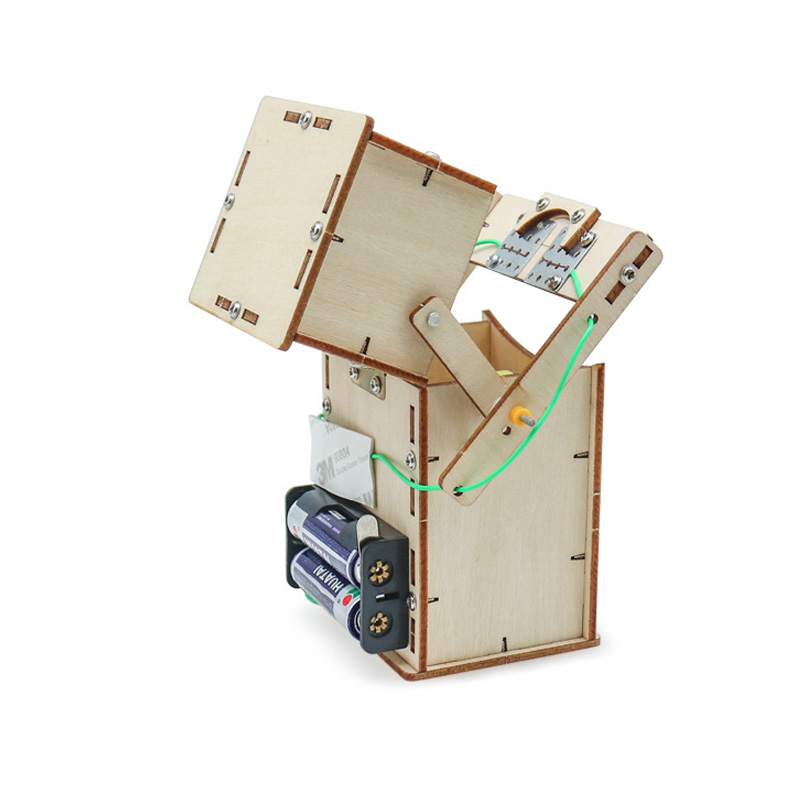 Wooden Electric Powered Eat Co - Science Robot 评论和价格