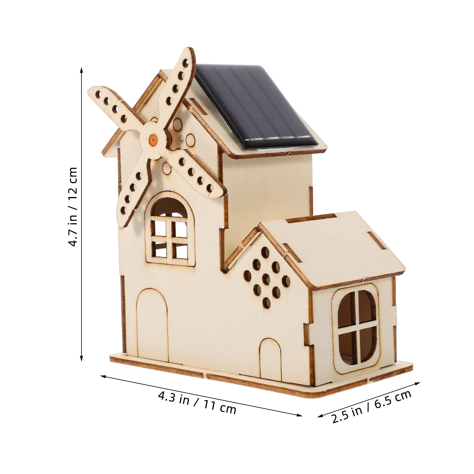 1Set Solar Windmill DIY Scienc - Science Project Kit 评论和价格