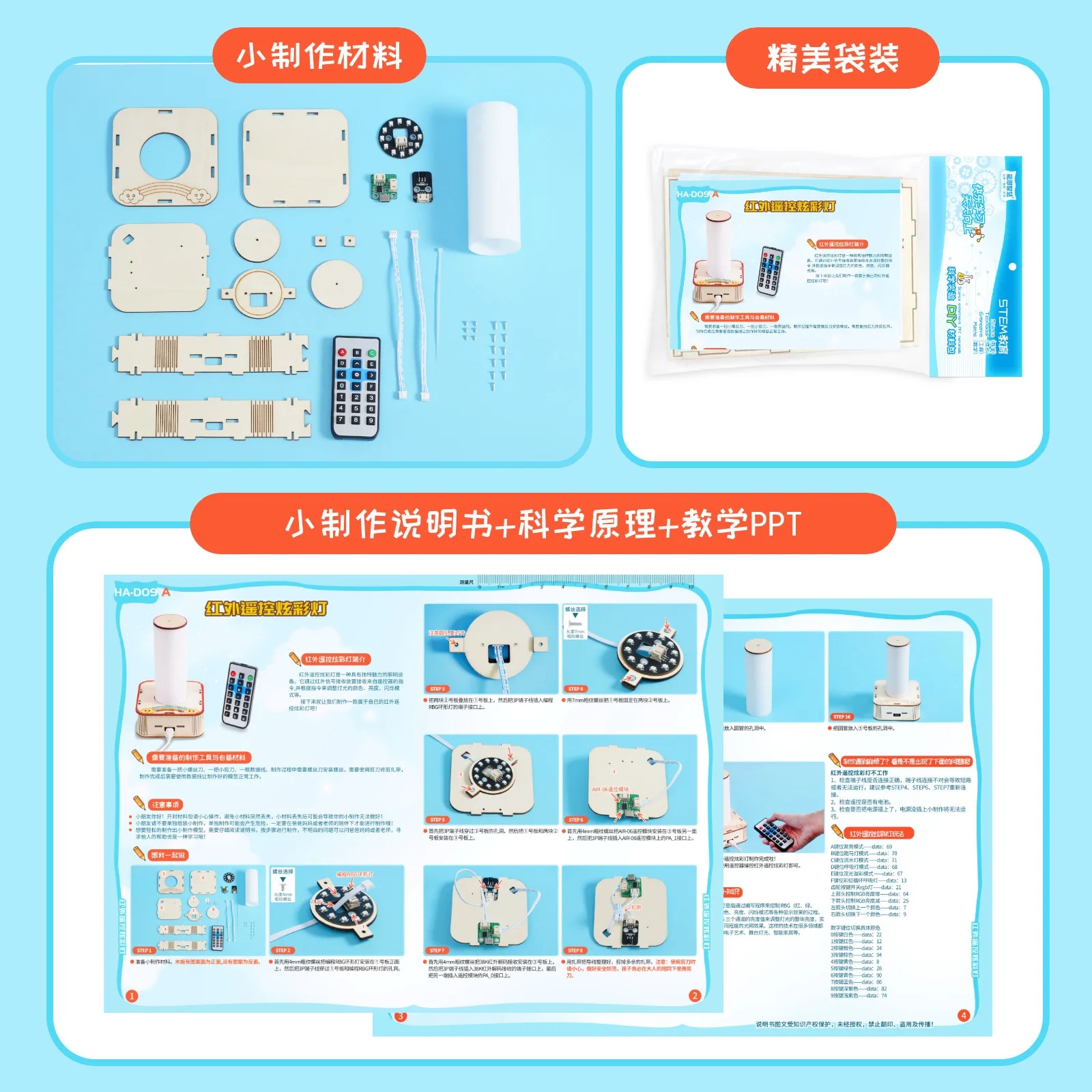 DIY Infrared Remote Control Li - Science Project Physics 评论和价格