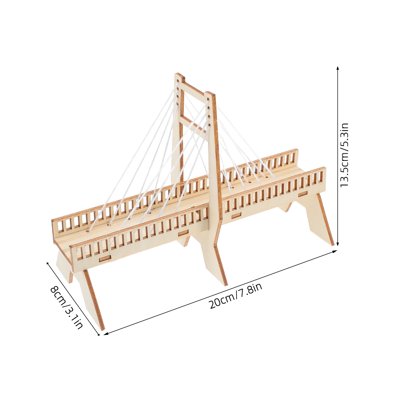 6Sets Stem Cable-Stayed Bridge - Science Project Physics 评论和价格