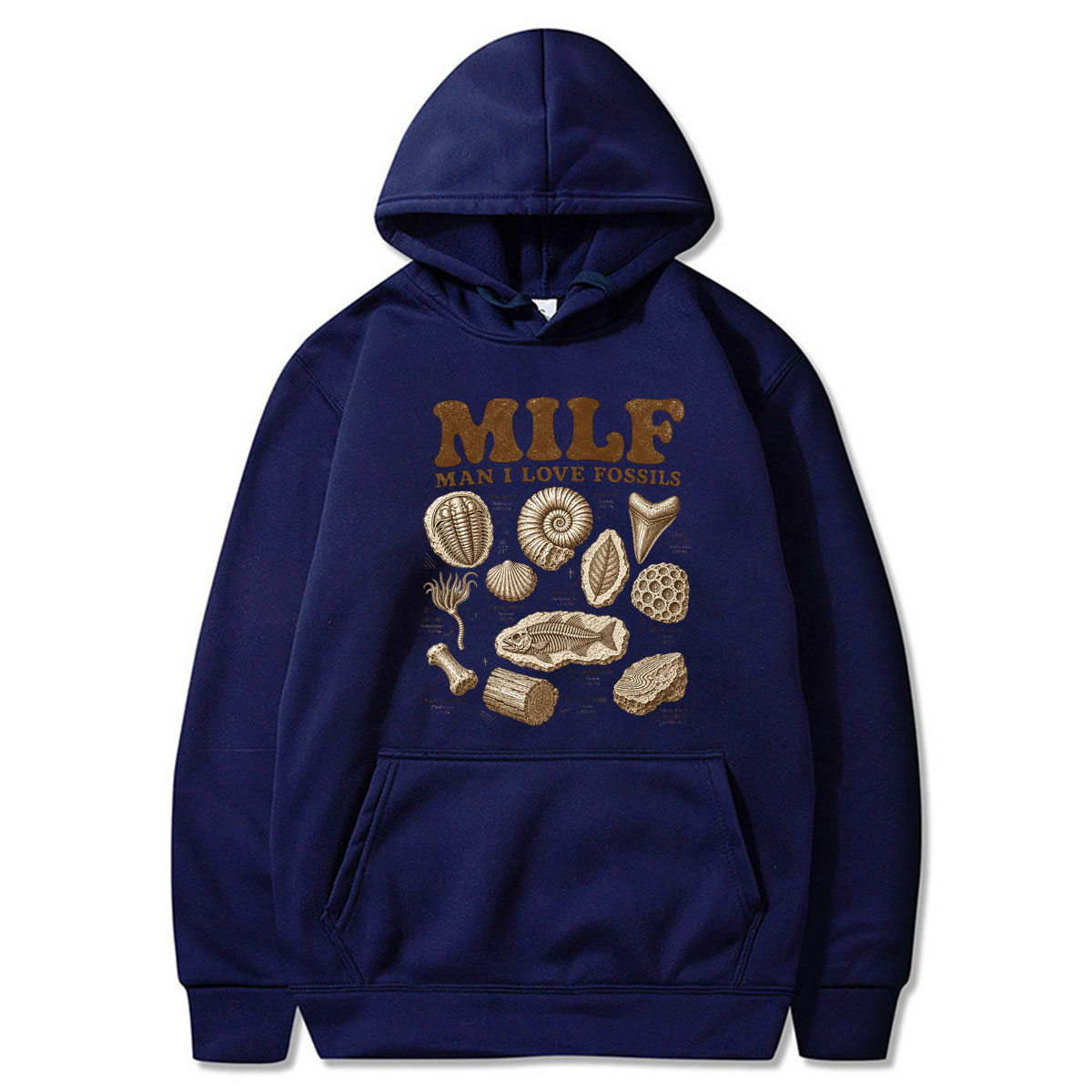 Milf Man I Love Fossils Hoodie - Science Hunter 评论和价格