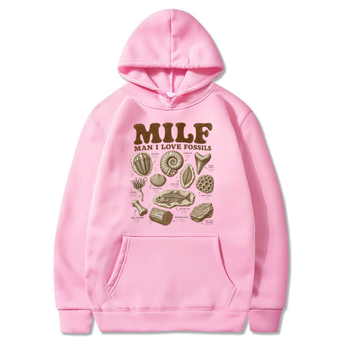 Milf Man I Love Fossils Hoodie - Science Hunter 评论和价格